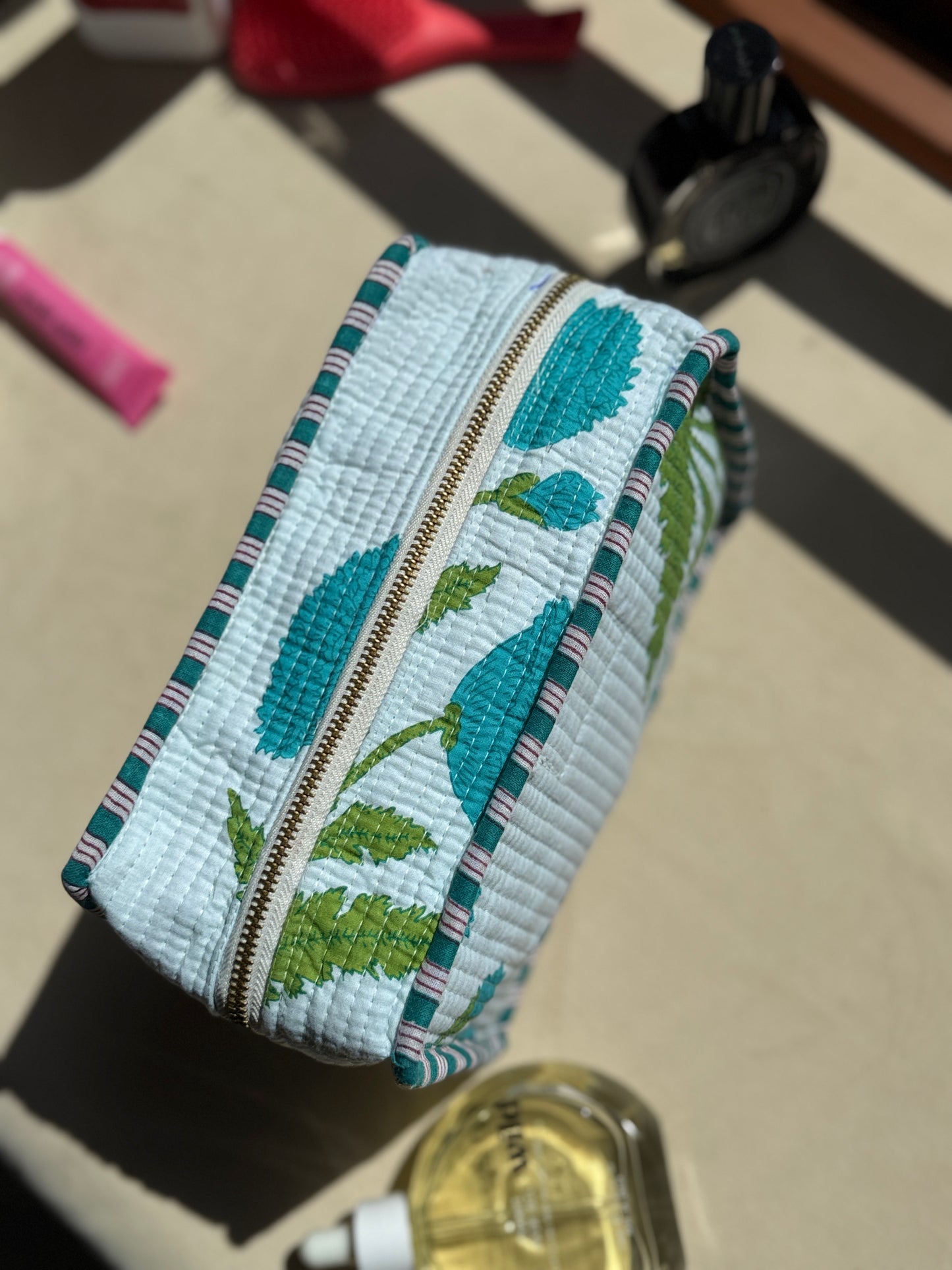 Sea Green Large Pouch