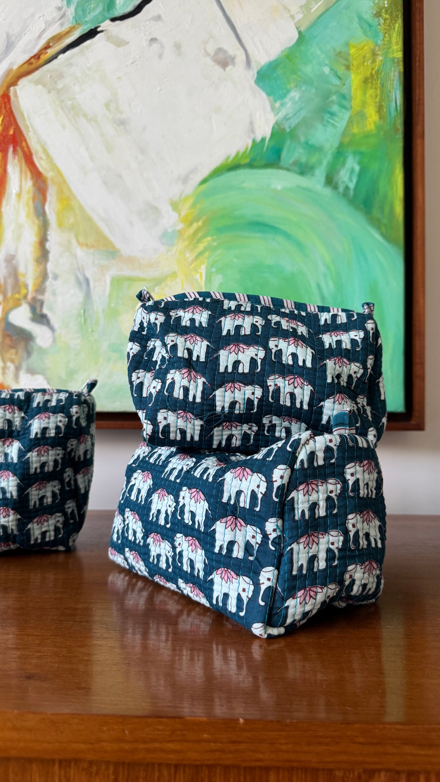 Elephant Pouch Set (set of 3)