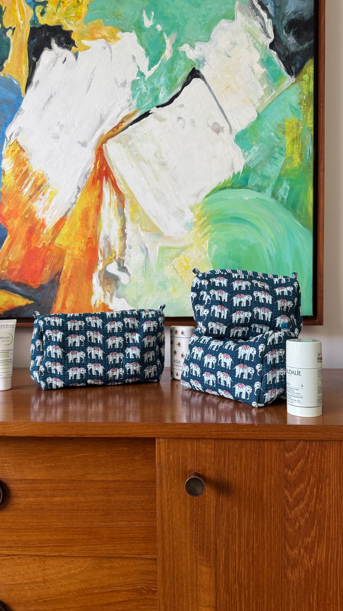 Elephant Pouch Set (set of 3)