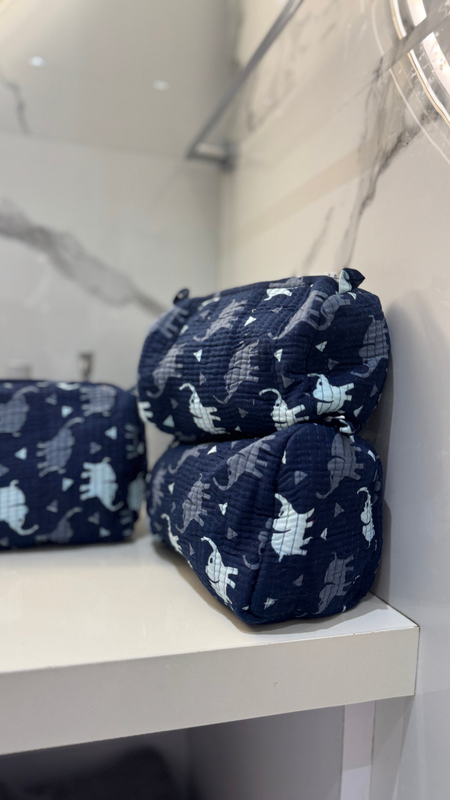Elephant Pouch Set (set of 3)