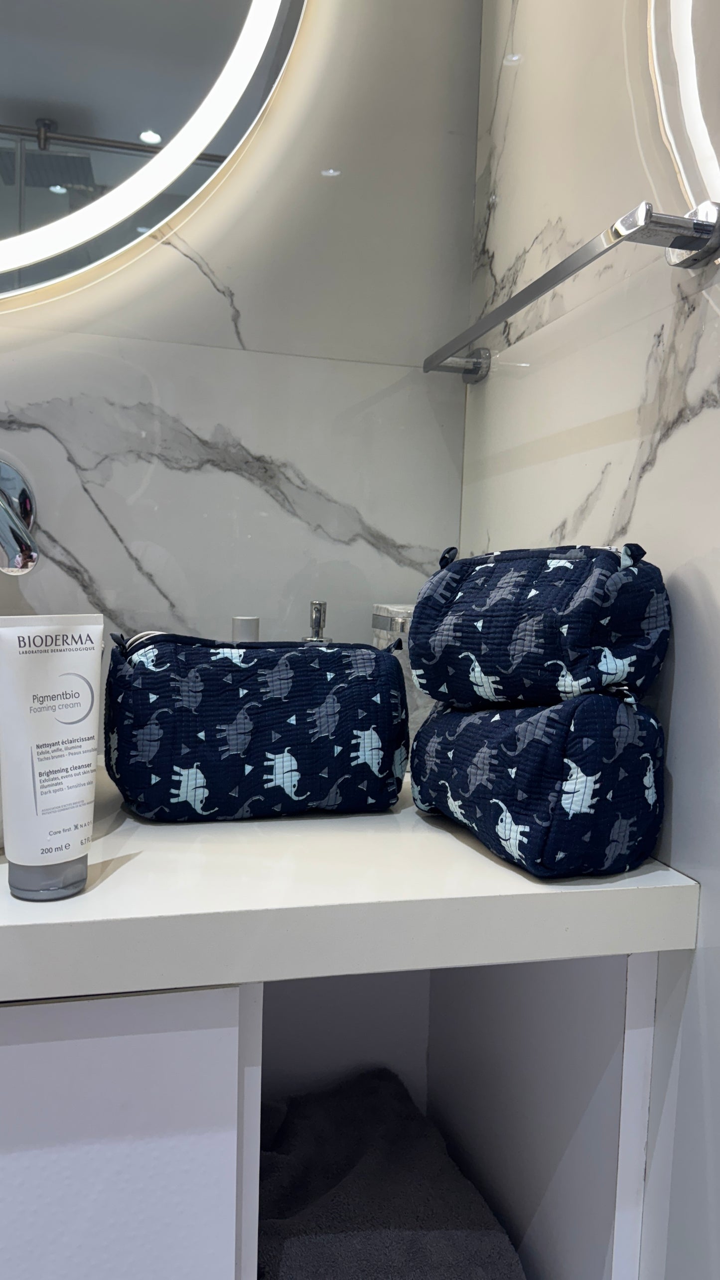 Elephant Pouch Set (set of 3)