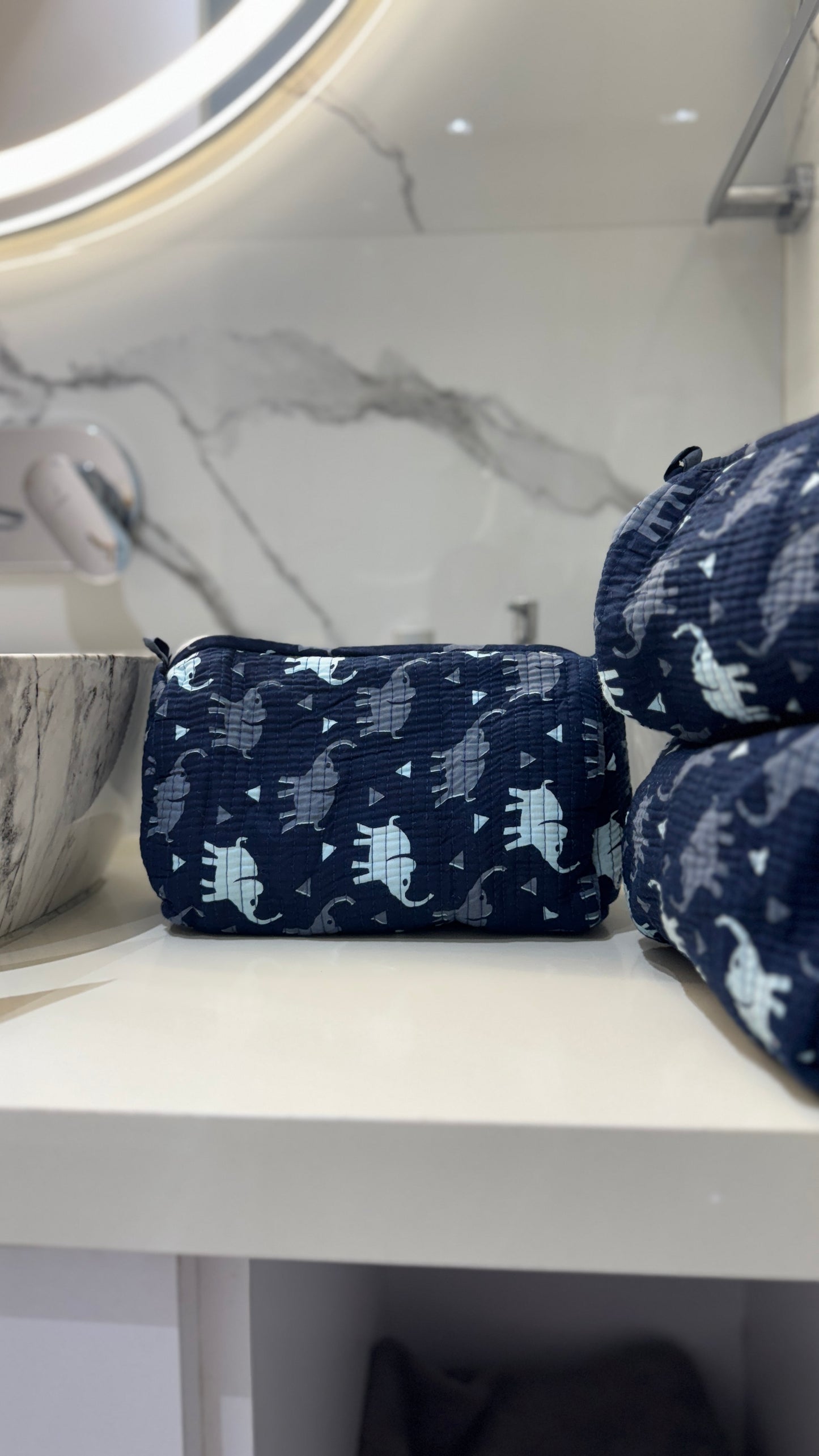 Elephant Pouch Set (set of 3)