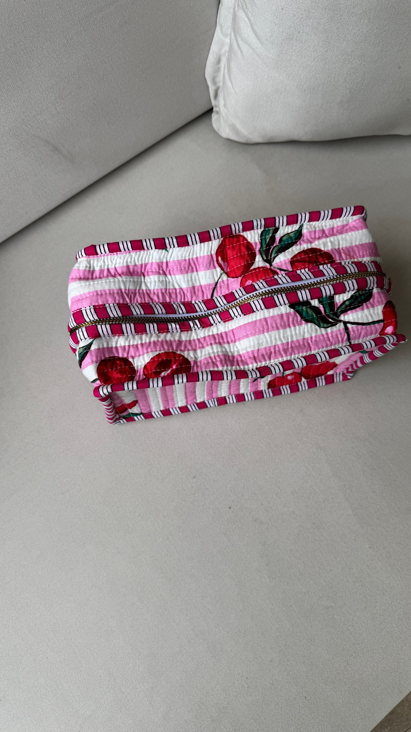 Cherry Pink Large Pouch