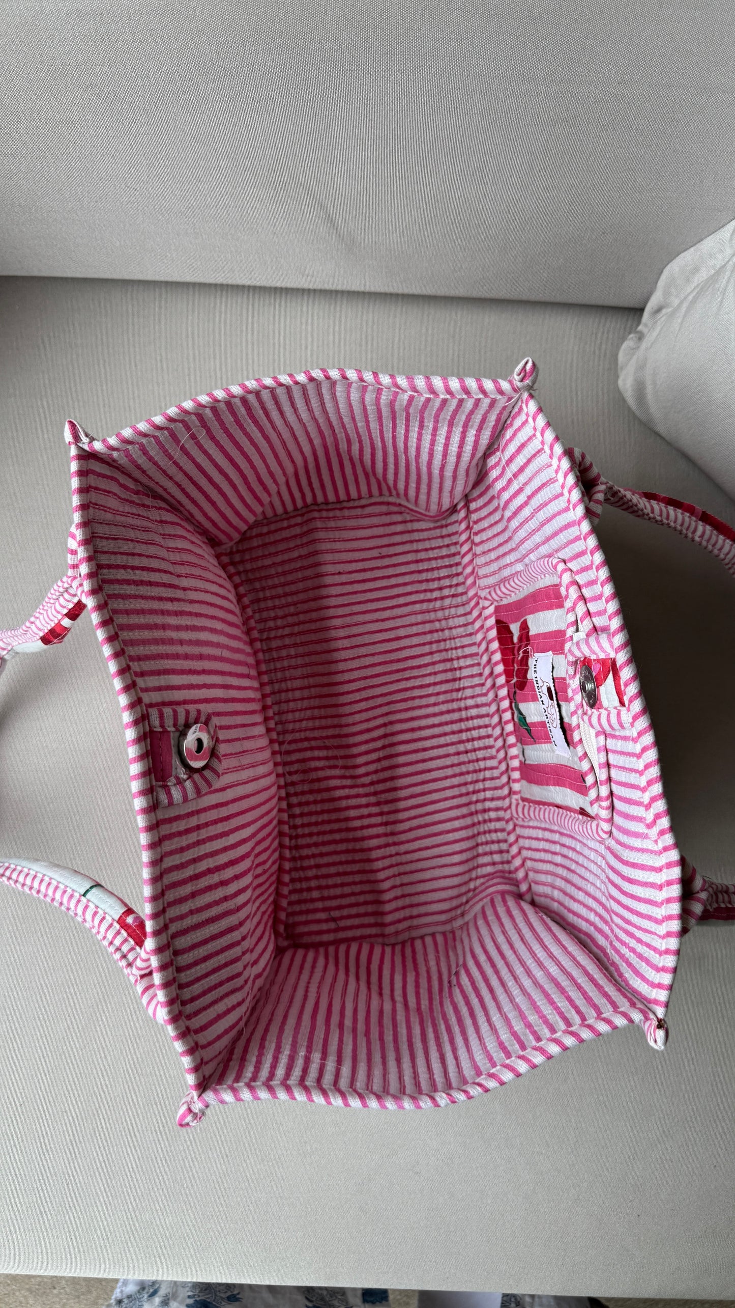 Cherry Pink Tokree Tote Bag