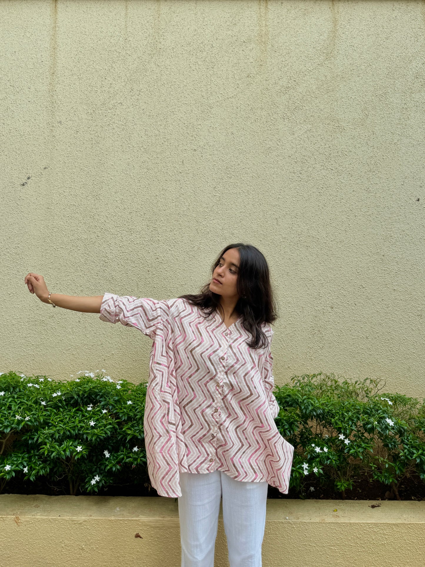 FREE SIZE Elif Cotton Shirt