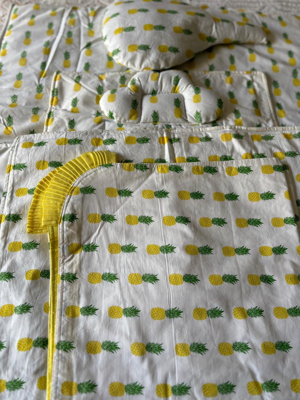 Pineapple baby bedding best sale