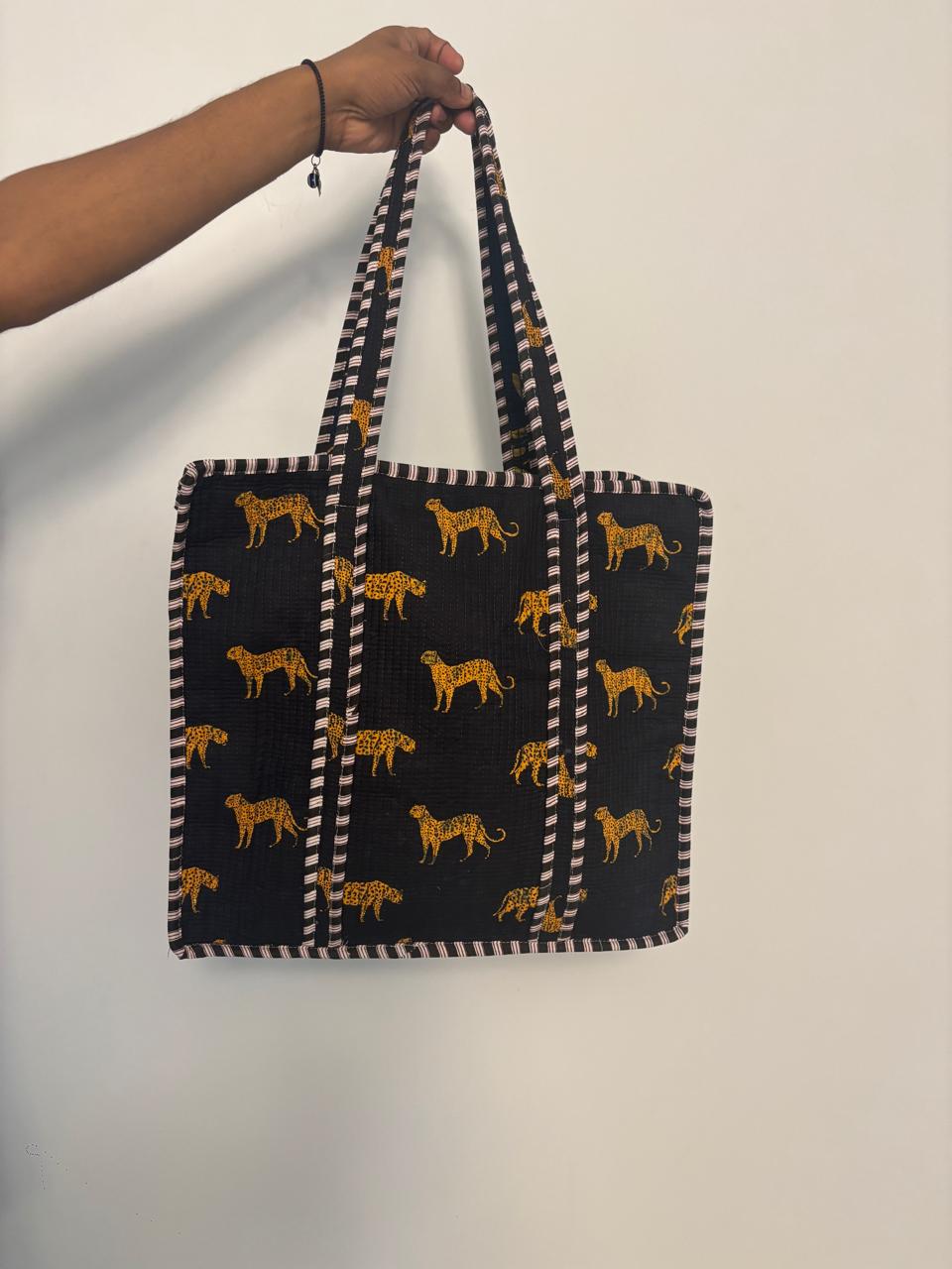 Leapord Tote Bag