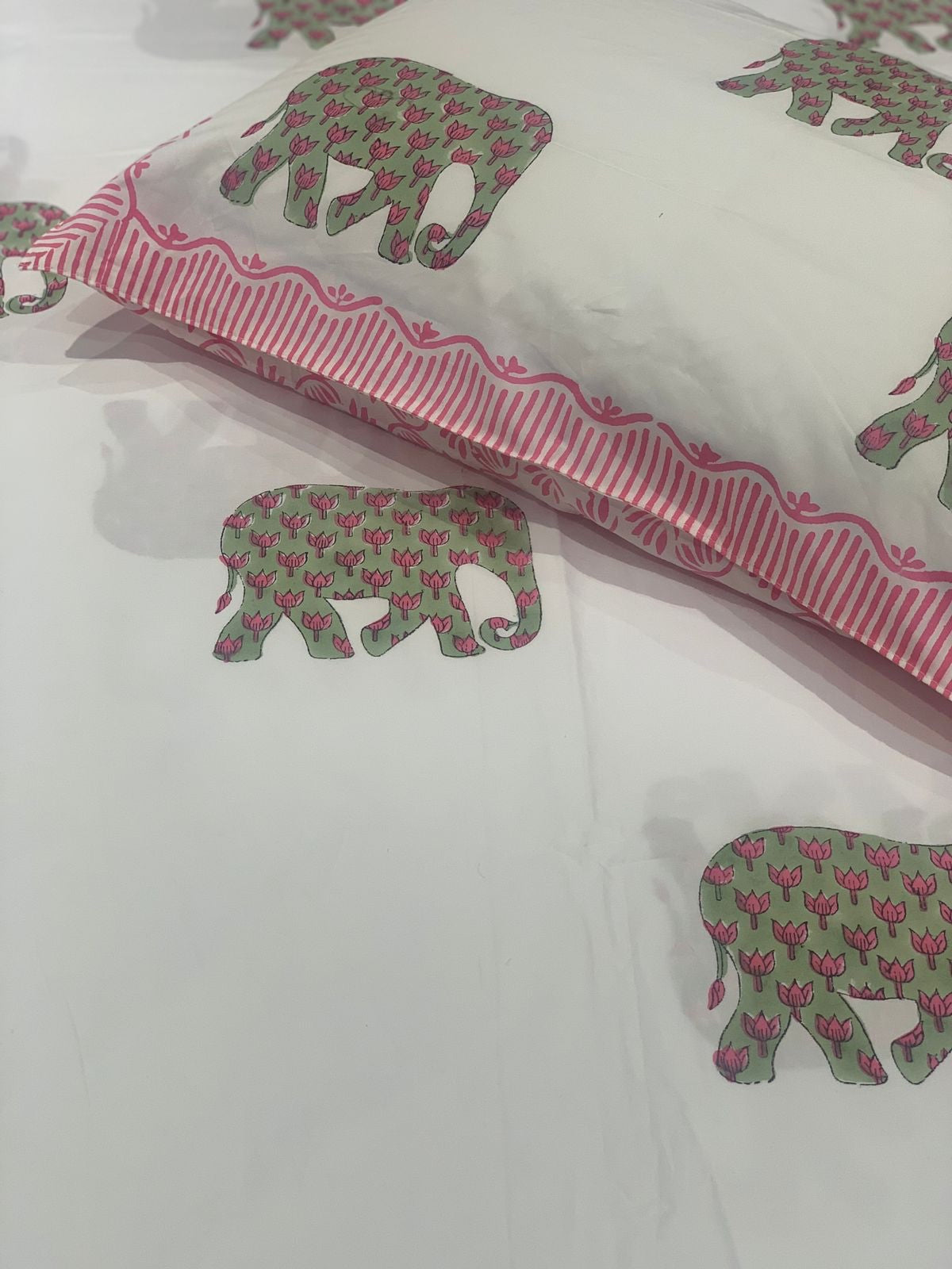 Elephant Cotton Bedsheet