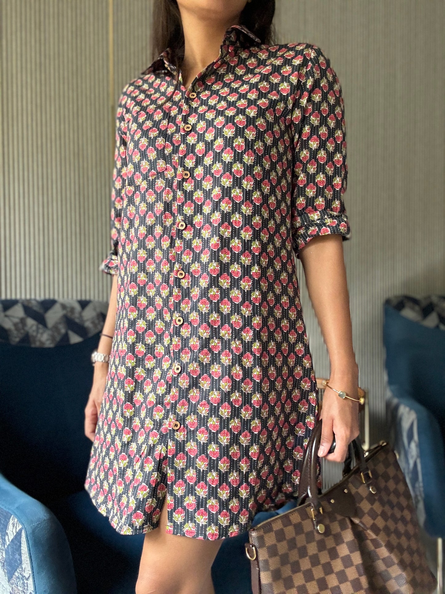 Tara Cotton Shirt Dress