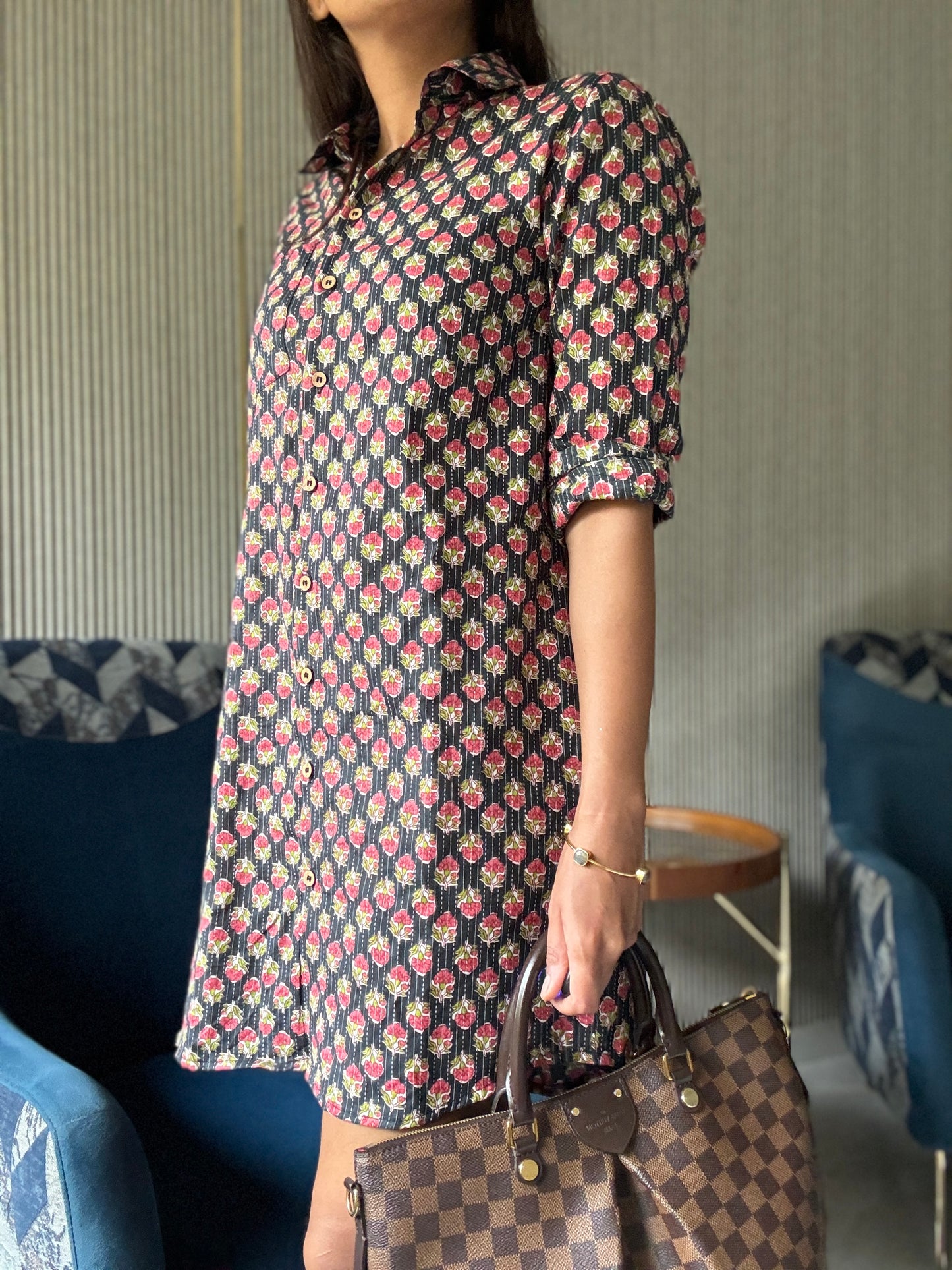 Tara Cotton Shirt Dress