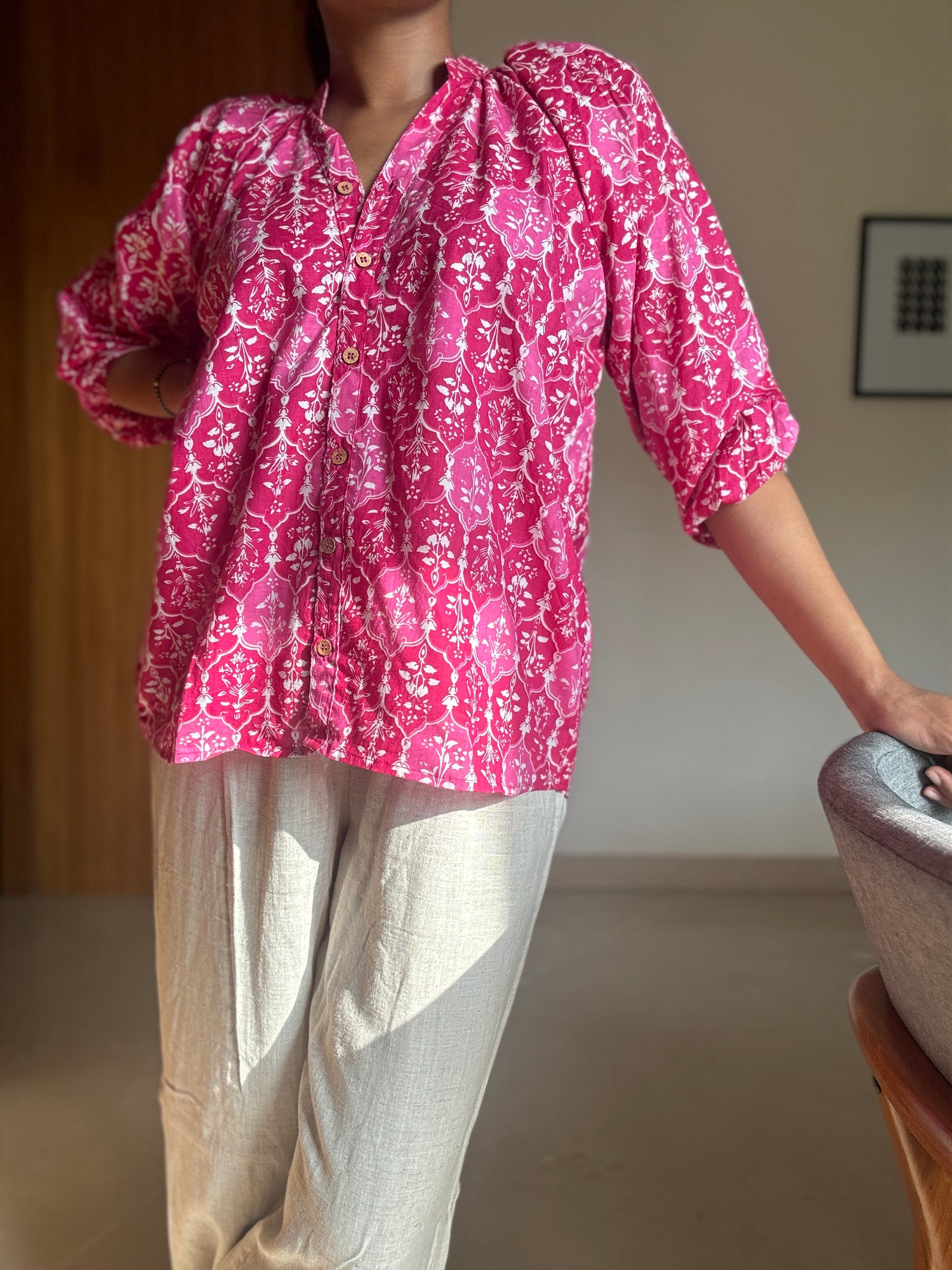 Jill Cotton Shirt – The Indian Artisan