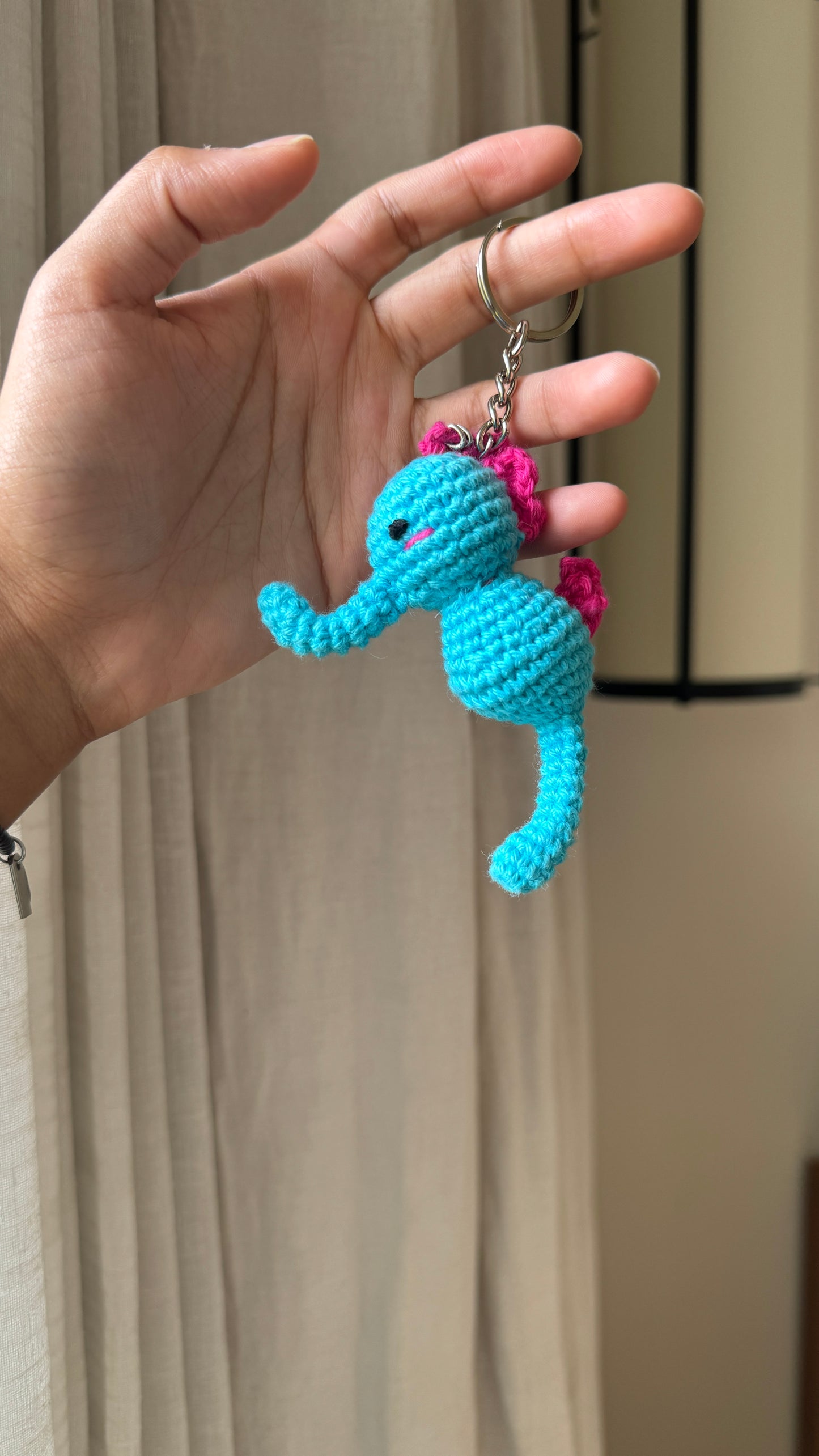 Seahorse Keychain