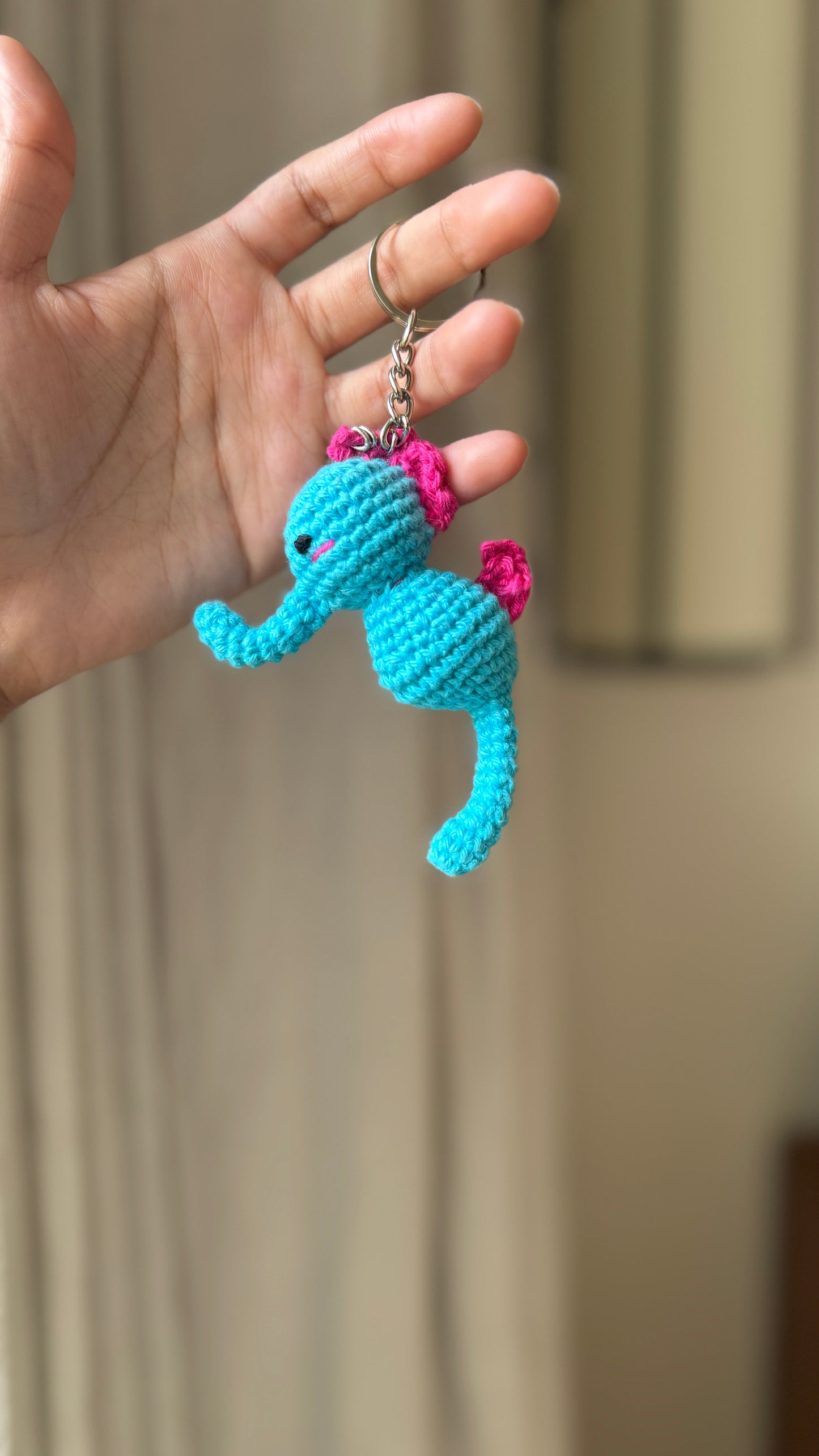 Seahorse Keychain