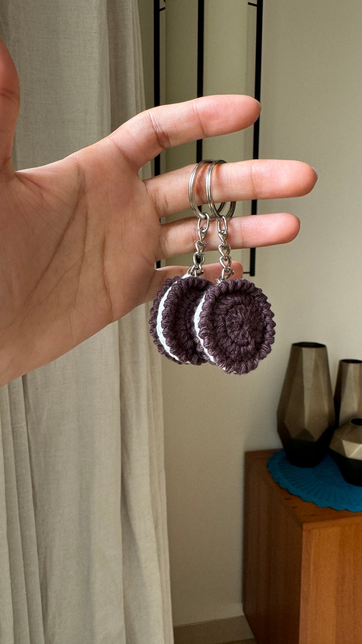 Oreo Keychain (Pair)