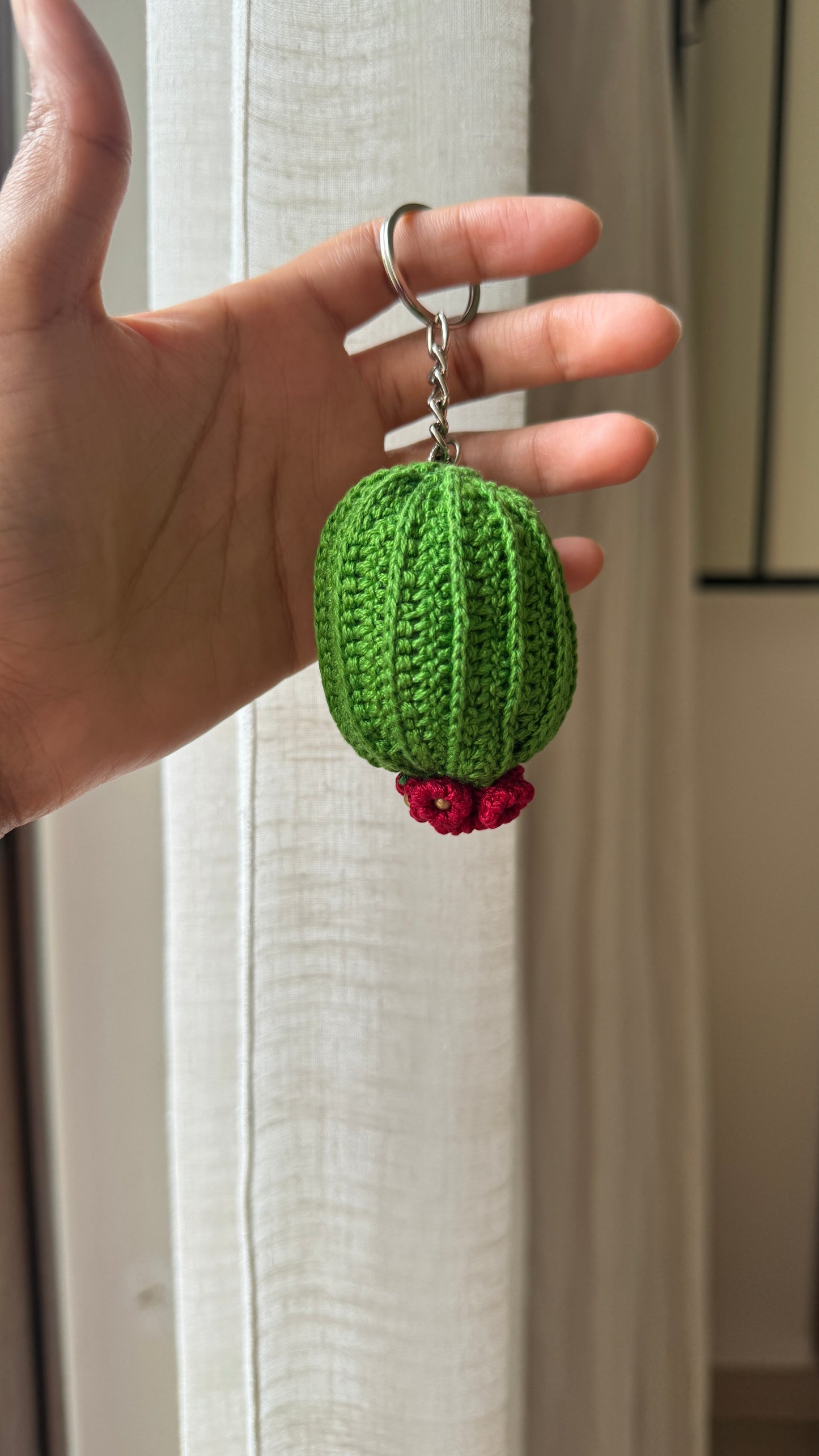 Cactus Keychain