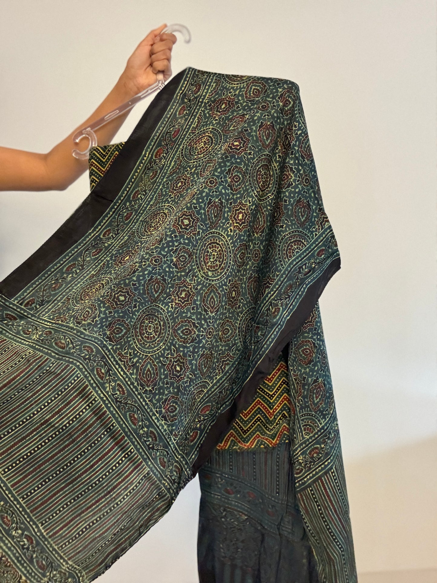 Kreena Modal Silk Fabric & Stole