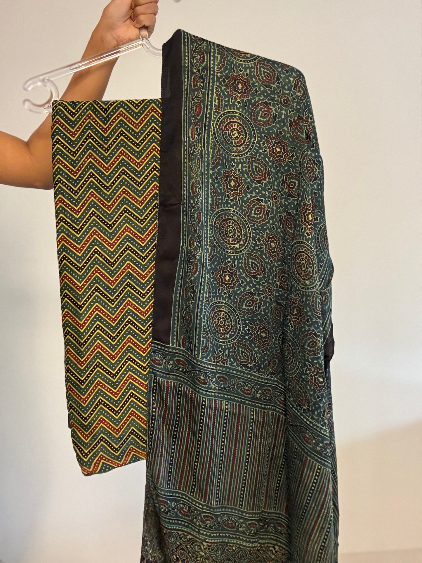 Kreena Modal Silk Fabric & Stole