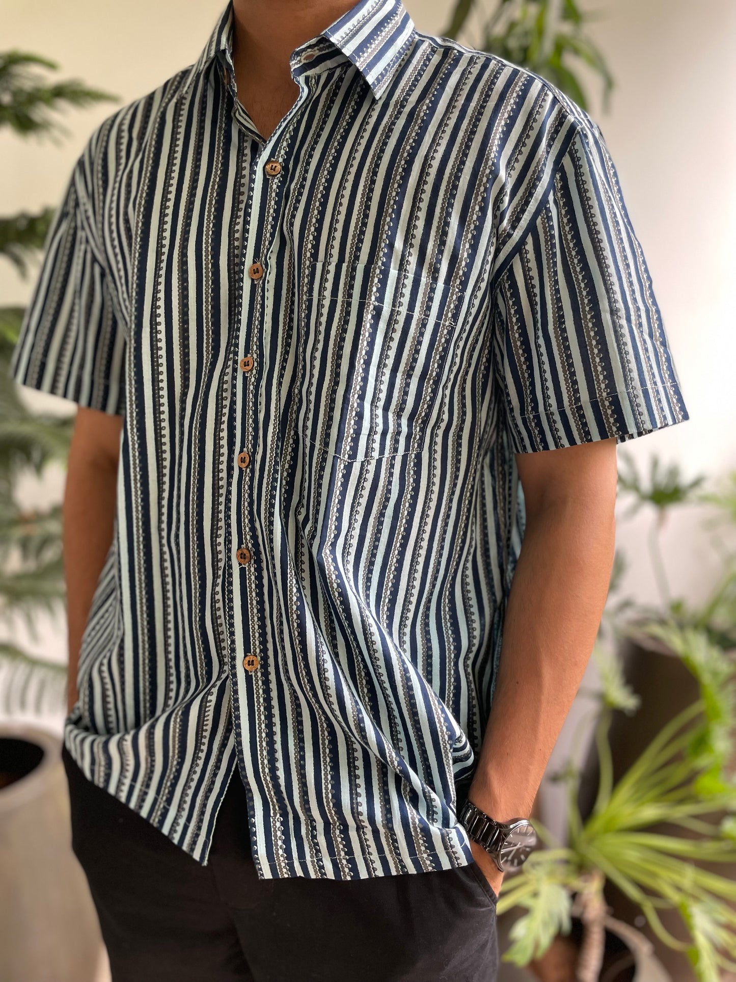 Stripes Cotton Shirt