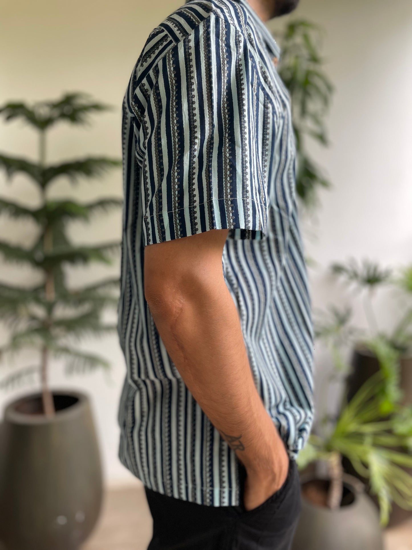 Stripes Cotton Shirt