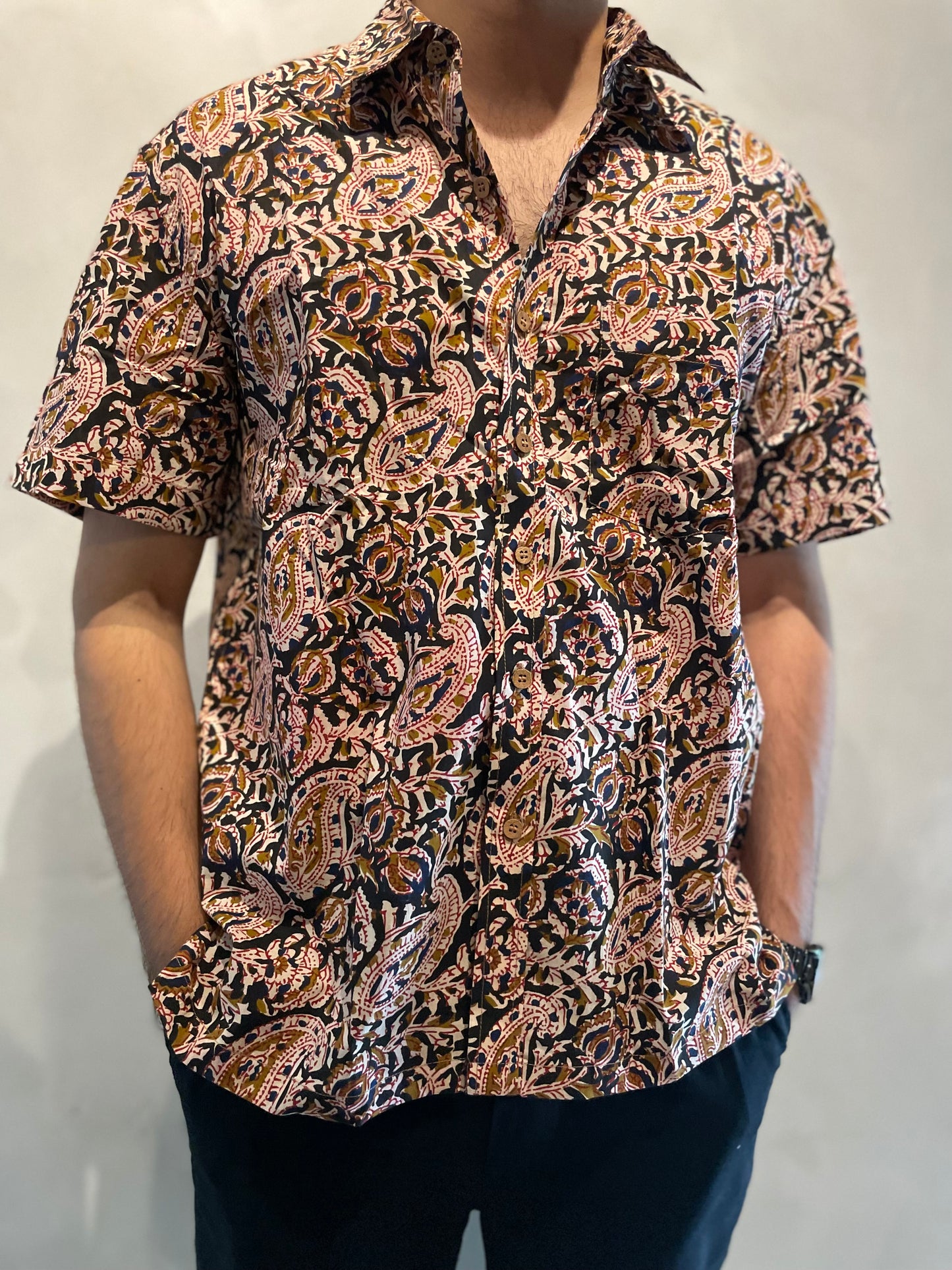 Kalamkaari Cotton Shirt