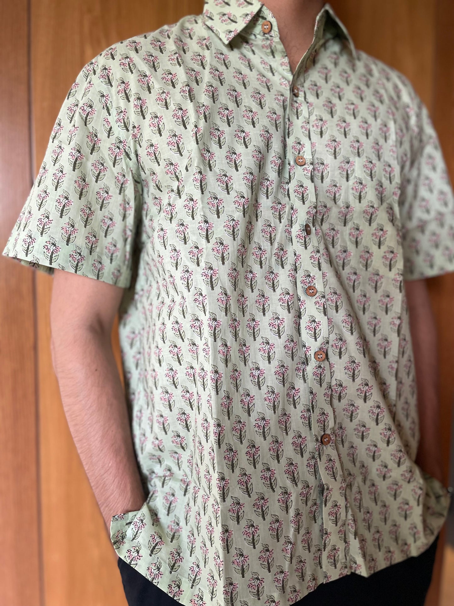 Mint Cotton Shirt