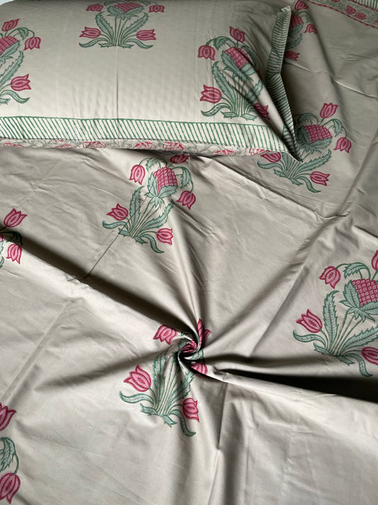 Tulip Cotton Bedsheet