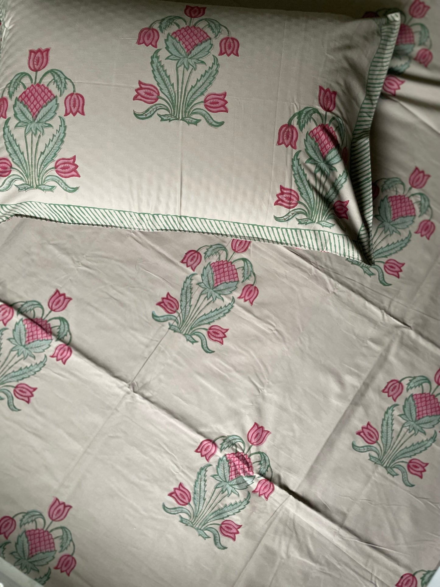 Tulip Cotton Bedsheet