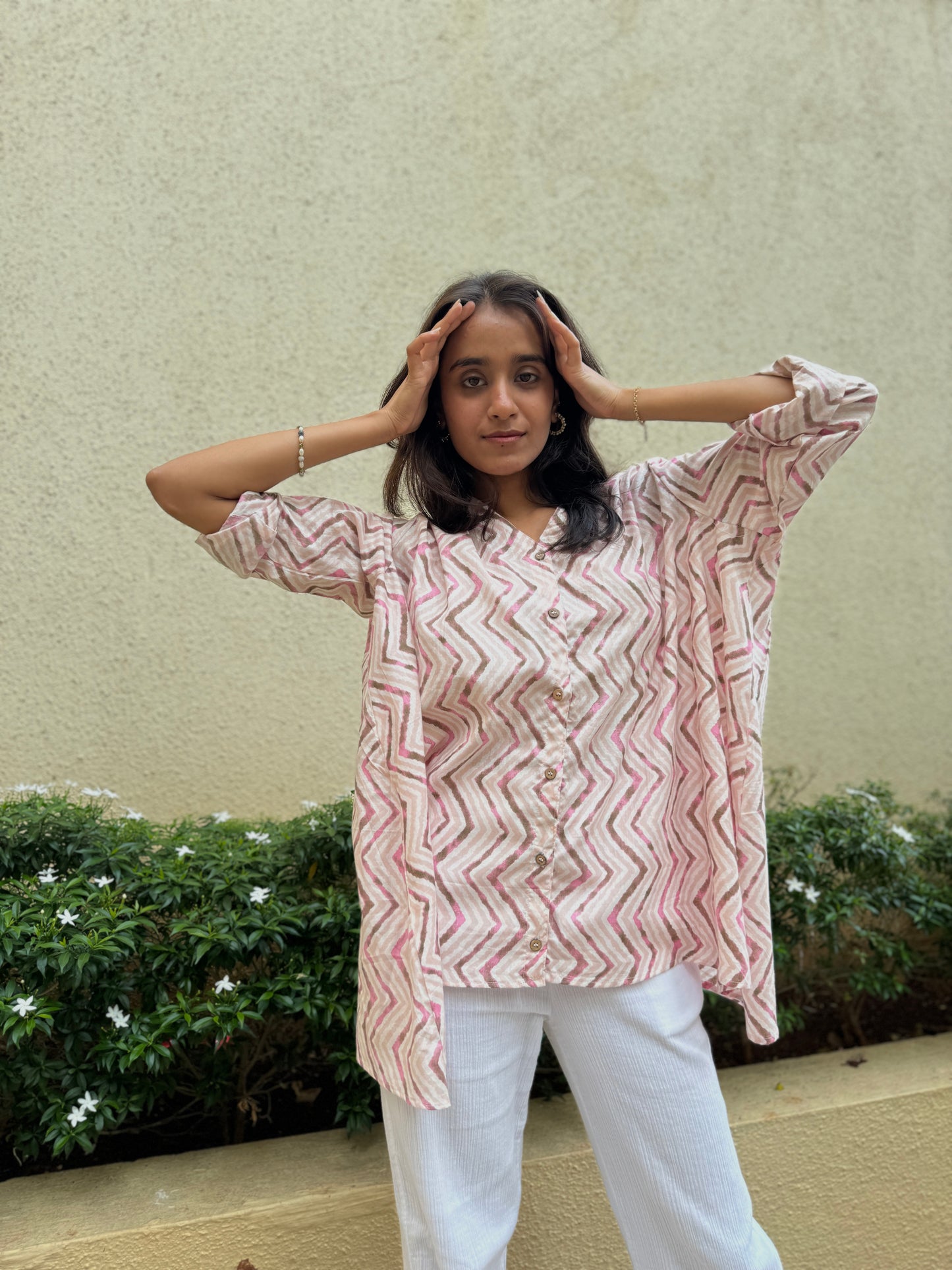 FREE SIZE Elif Cotton Shirt