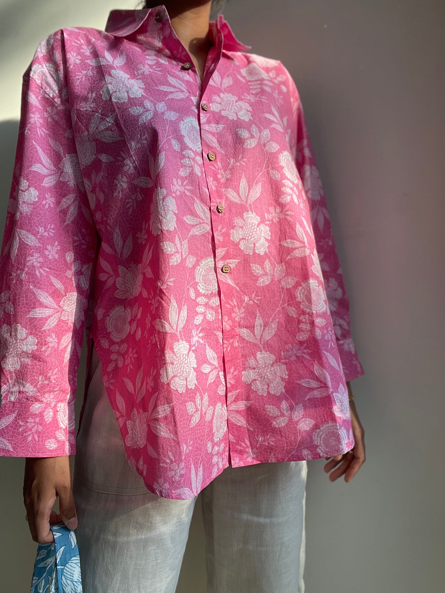 Rose Cotton Shirt