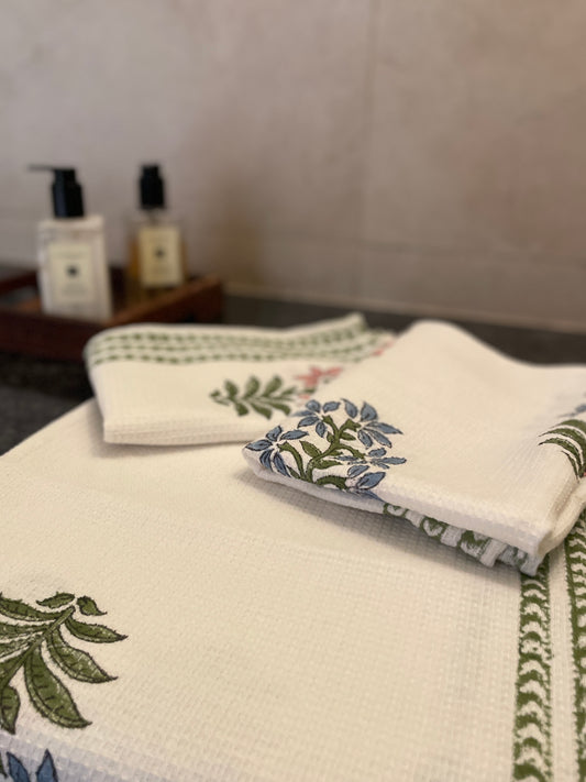 Nilgiri Bath and Hand Towel Set