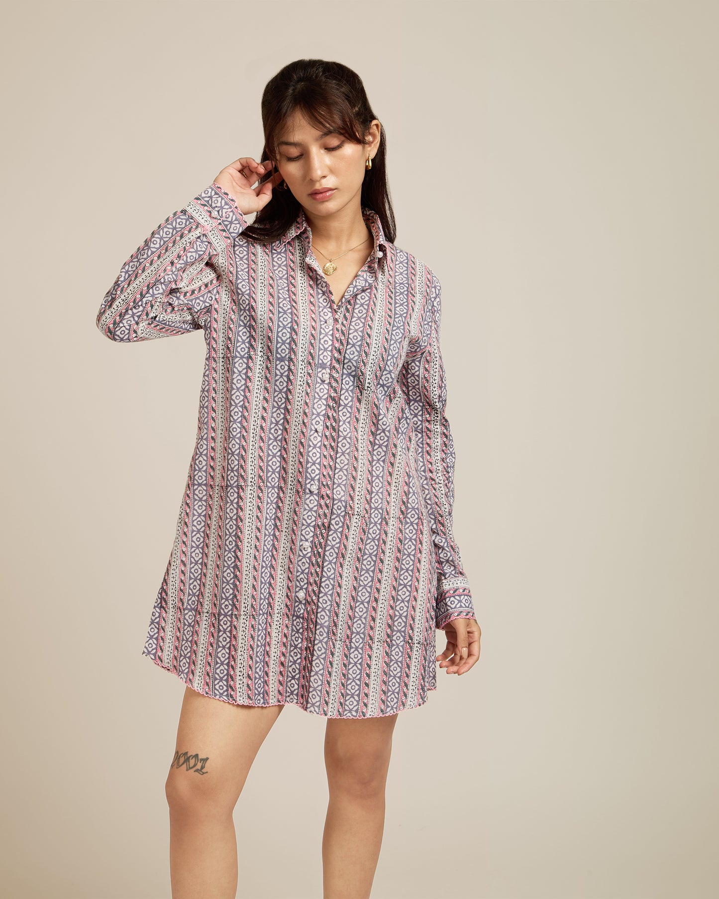 Prashi Shirt Dress