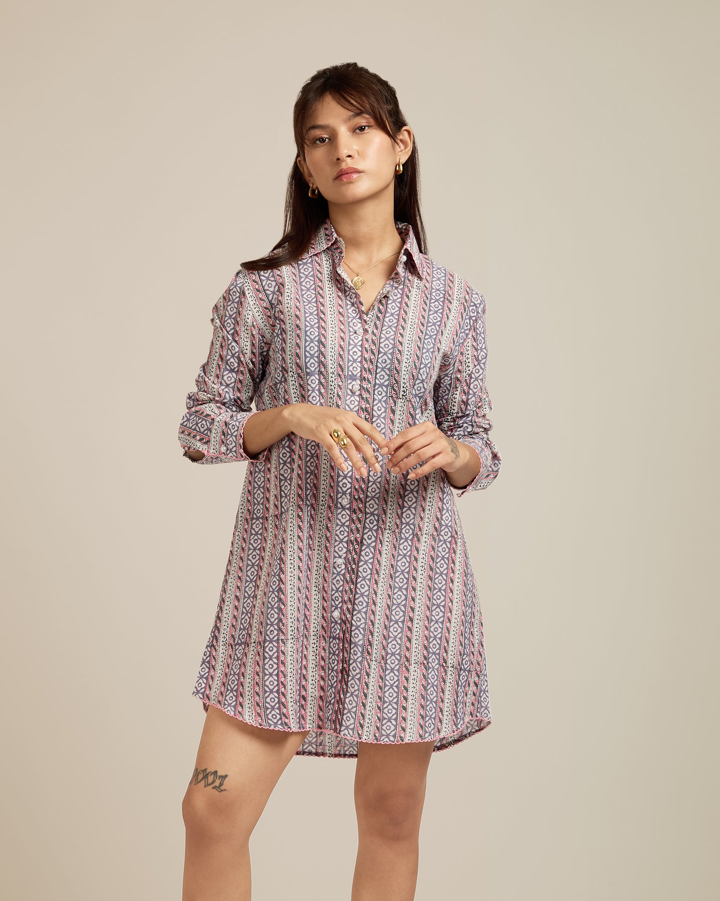 Prashi Shirt Dress