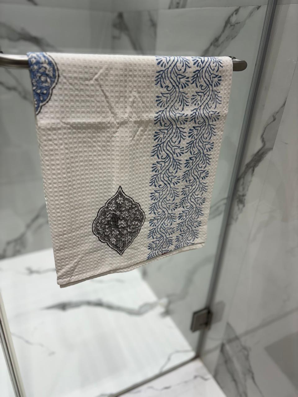 Siddhi Motif Bath Towel