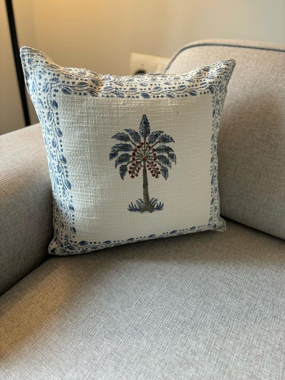 Palm Trees Cushion Cover