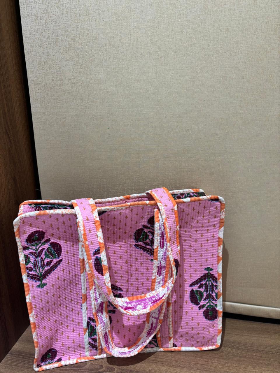 Rose Pink Tote Bag