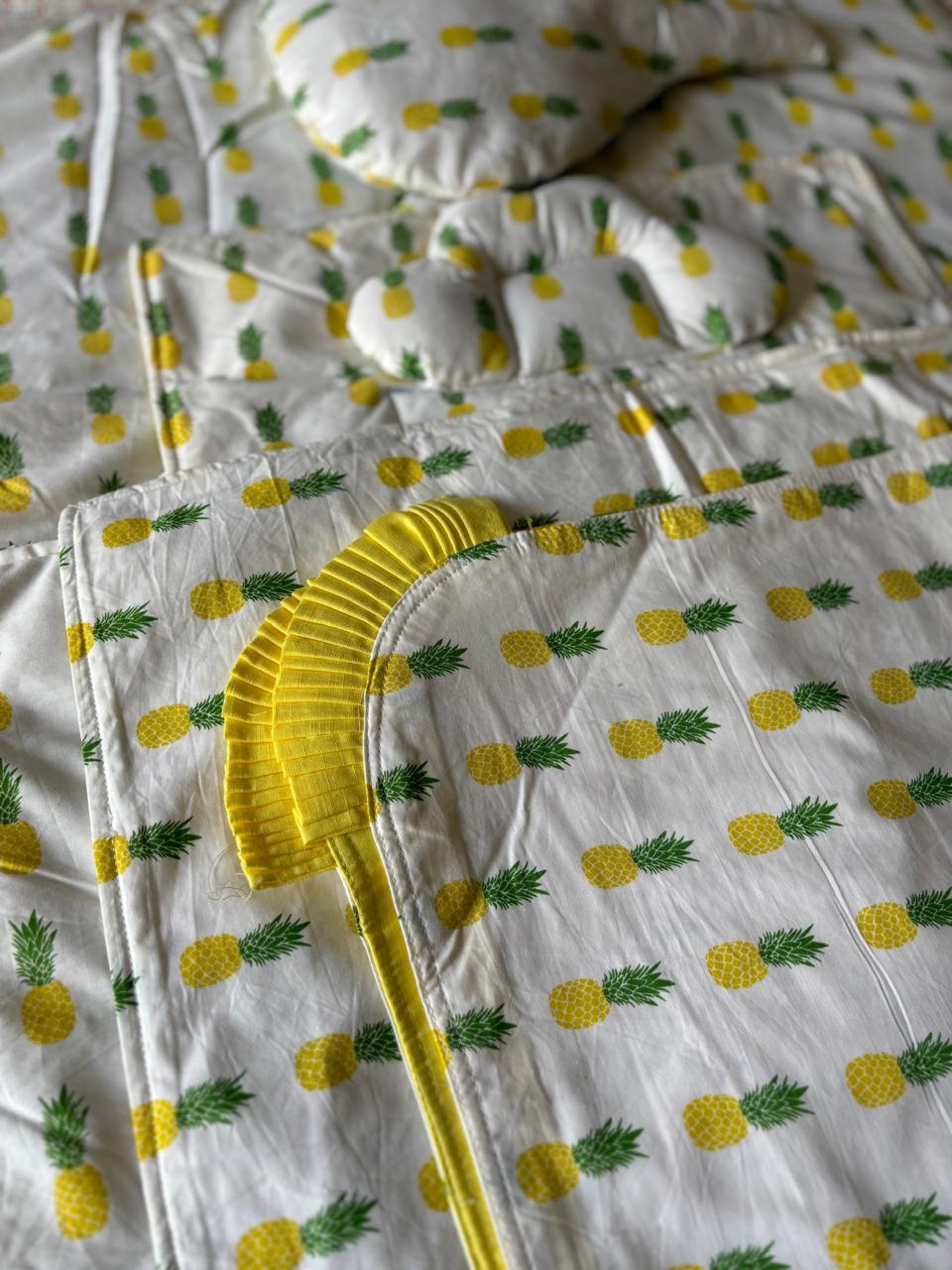 Pineapple Baby Bedding Set