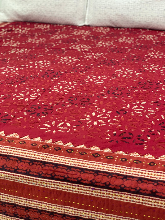 Inesh Appliqué Bedcover